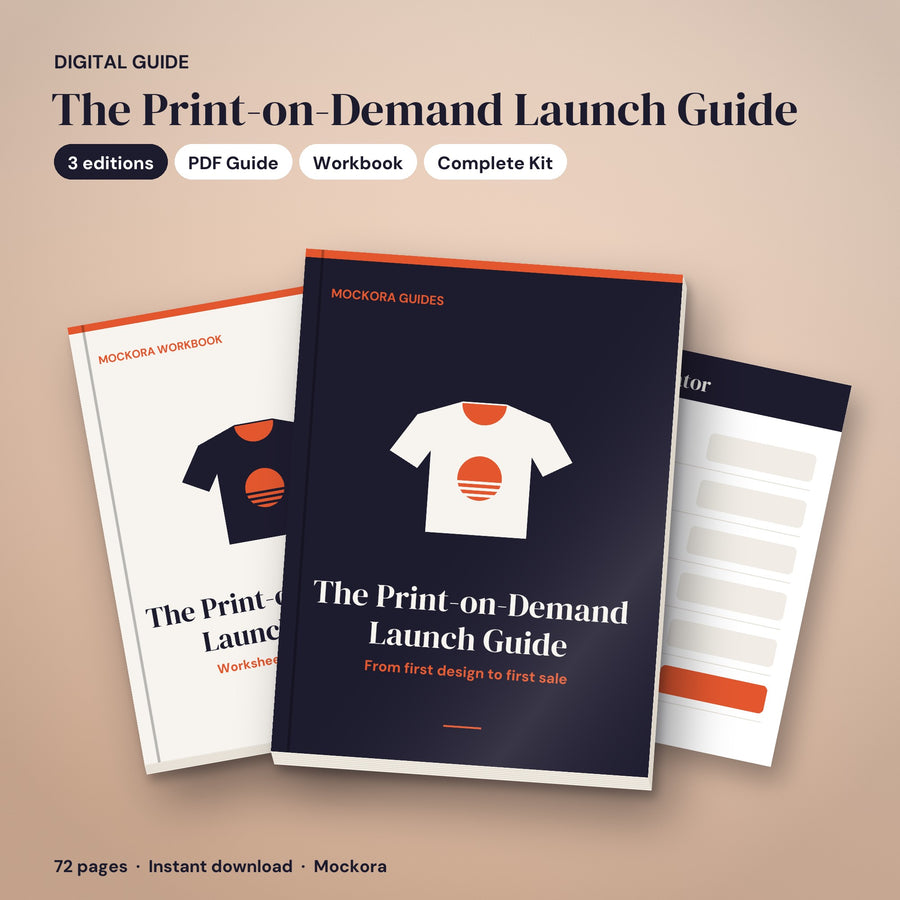 The Print-on-Demand Launch Guide - guide, workbook and complete kit